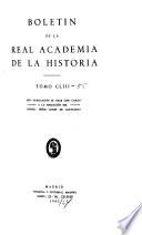 Boletín de la Real Academia de la Historia