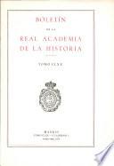 Boletin de la Real Academia de la Historia. TOMO CLXX. NUMERO I. AÑO 1973