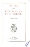 Boletin de la Real Academia de la Historia. TOMO CLXXI. NUMERO I. AÑO 1974