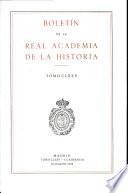 Boletin de la Real Academia de la Historia. TOMO CLXXV. NUMERO II. AÑO 1978