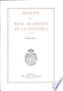 Boletin de la Real Academia de la Historia. TOMO CLXXX. NUMERO II. AÑO 1983