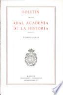 Boletin de la Real Academia de la Historia. TOMO CLXXXIV. NUMERO III. AÑO 1977