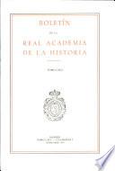 Boletin de la Real Academia de la Historia. TOMO CXCI. NUMERO I. AÑO 1994