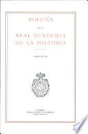 Boletin de la Real Academia de la Historia. TOMO CXCVIII. NUMERO I. AÑO 2001