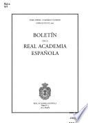 Boletín de la Real Academia Española