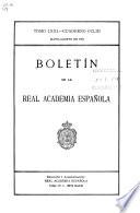 Boletín de la Real Academia Española