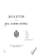 Boletín de la Real Academia Española