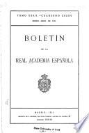 Boletín de la Real Academia Española