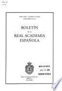 Boletín de la Real Academia Española