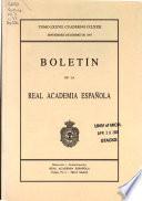Boletín de la Real Academia Española