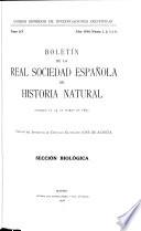 Boletín de la Real Sociedad Española de Historia Natural