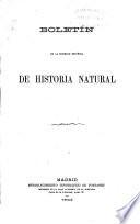 Boletín de la Real Sociedad Española de Historia Natural