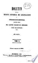 Boletín de la Revista general de legislación y jurisprudencia