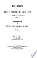 Boletín de la Revista general de legislación y jurisprudencia