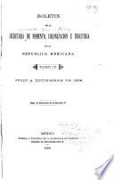 Boletín de la Secretaría de Fomento