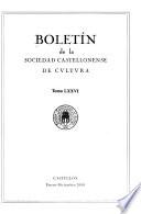 Boletín de la Sociedad Castellonense de Cultura