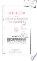 Boletín de la Sociedad Castellonense de Cultura