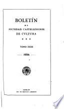 Boletín de la Sociedad Castellonense de Cultura