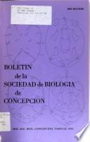 Boletín de la Sociedad de Biología de Concepción