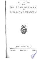 Boletin de la Sociedad de Geografía y Estadística de la República Mexicana