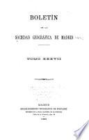 Boletín de la Sociedad Geográfica de Madrid