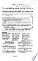 Boletín de la Sociedad Nacional de Agricultura