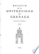 Boletín de la Universidad de Granada