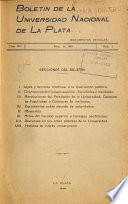 Boletín de la Universidad Nacional de La Plata