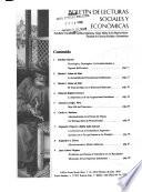 Boletín de lecturas sociales y económicas