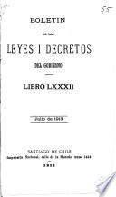 Boletin de leyes y decretos del gobierno