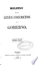 Boletin de leyes y decretos del gobierno
