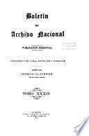 Boletín de los Archivos de la República de Cuba