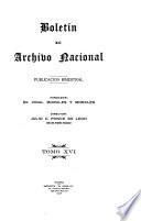 Boletín de los Archivos Nacionales