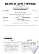 Boletín de Minas y Petroleo