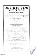 Boletín de minas y petróleos