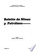 Boletín de minas y petróleos