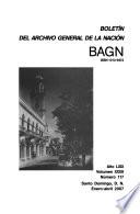 Boletín del Archivo General de la Nación