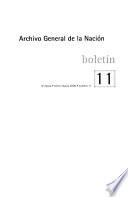 Boletín del Archivo General de la Nación