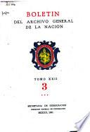 Boletín del Archivo General de la Nación