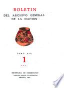 Boletín del Archivo General de la Nación