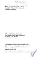 Boletín del Archivo General de la Nación