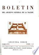 Boletín del Archivo General de la Nación