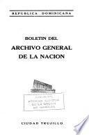 Boletín del Archivo General de la Nación