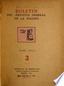 Boletín del Archivo General de la Nación