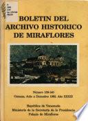 Boletín del Archivo Histórico de Miraflores