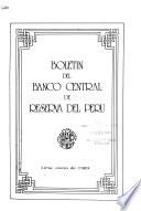 Boletín del Banco Central de Reserva del Perú