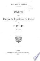 Boletín del Cuerpo de Ingenieros de Minas del Perú