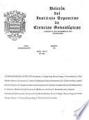 Boletín del Instituto Argentino de Ciencias Genealógicas