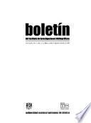 Boletín del Instituto de Investigaciones Bibliográficas