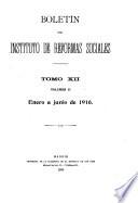 Boletín del Instituto de reformas sociales